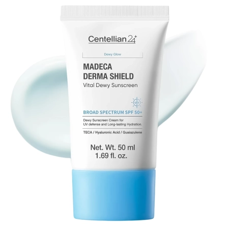 Centellian24 - Madeca Derma Shield Safe Moisture Sun Cream - Hidratáló Arckrém SPF 50+ PA++++ - 50ml