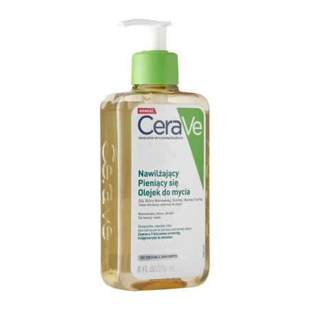 CeraVe - Hidratáló és Tisztító Hatású Habzó Olaj - 236ml