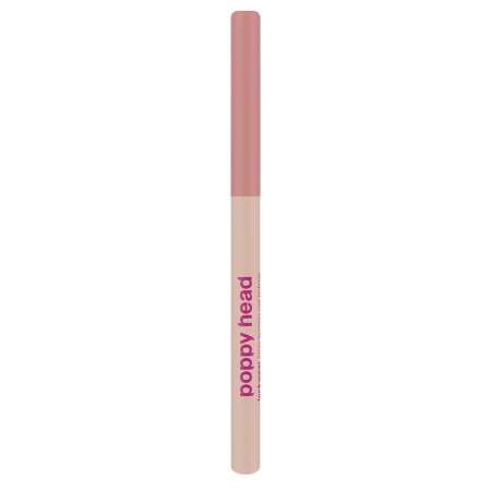 Poppy Head - Lockwear Long-Lasting Gel Lipliner - Hosszantartó Zselés Szájkontúrceruza - 03 Nude Alarm - 0,6g