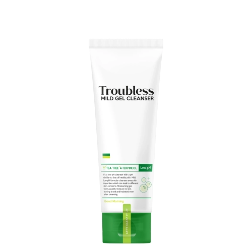 Troubless - Mild Gel Cleanser - Kíméletes Arctisztító Gél - 120ml