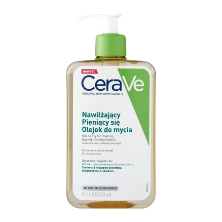 CeraVe - Hidratáló és Tisztító Hatású Habzó Olaj - 473ml