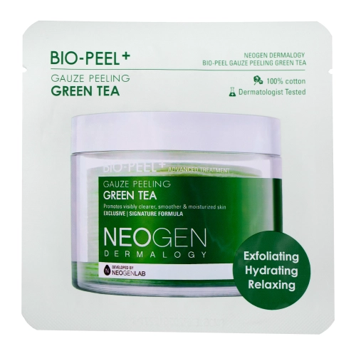 Neogen - Dermalogy Bio-Peel Gauze Peeling - Green Tea - Hámlasztó Arckorong - 9,5ml/1db