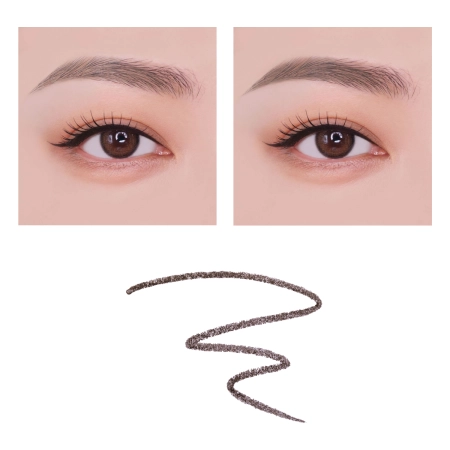 Unleashia - Shaper Defining Eyebrow Pencil - Szemöldökceruza - 1 Oatmeal Brown - 0.025g