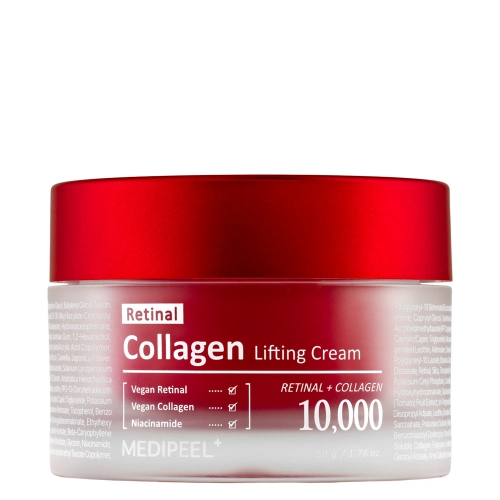 Medi-Peel - Retinol Collagen Lifting Cream - Lifting Arckrém Kollagénnel és Retinollal - 50g
