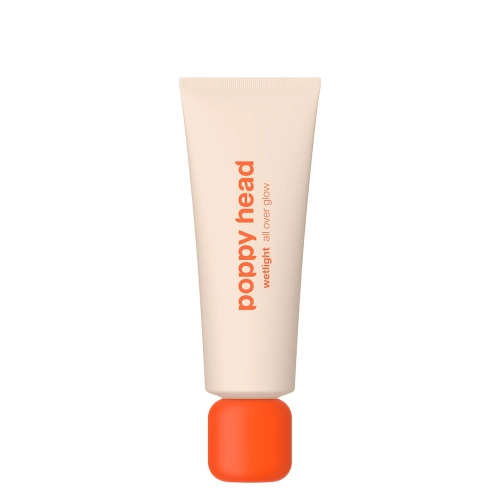 Poppy Head - Wetlight All Over Glow - Folyékony Highlighter Arcra és Testre - 01 Glowsecco - 50ml