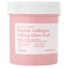COSRX - One Step Original Peptide Collagen Lifting Glow Pad - Liftingelő és ragyogást visszaállító arckorong peptidekkel és kollagénnel - 300ml/100db