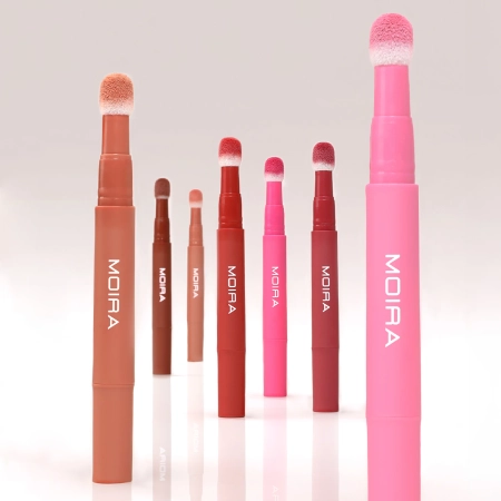Moira - Cushion Kiss Lip Cream - Ajakrúzs - 015 Voile Petal - 1,5g