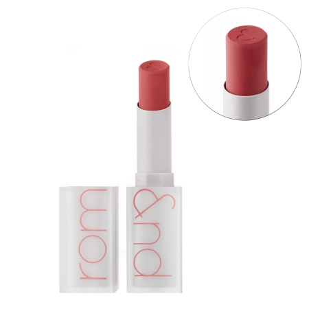 Rom&nd - Zero Matte Lipstick - Matt Ajakrúzs - 03 Silhouette - 3g