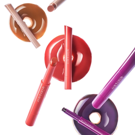 Mary&May - Blooming Glow Lip - Színezett Ajakbalzsam - 08 Mauve Pansy - 1,7g
