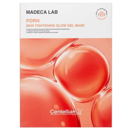 Centellian24 - PDRN Skin Tightening Glow Gel Mask - PDRN-t tartalmazó feszesítő, ragyogást adó gézmaszk szett - 5x22ml