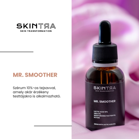 SkinTra - Mr. Smoother - Szérum 10%-os Tejsavval - 30ml 