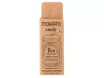 Mohani - Smile - Dental Floss - Biológiailag Lebomló Fogselyem - Frissítő Menta