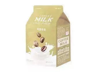 A'pieu - Milk One Pack Mask - Coffee - Ránctalanító Fátyolmaszk - 21g