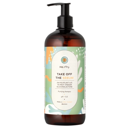 HairTry - Take Off The Sebum - Sampon Zsíros Hajra - 500ml