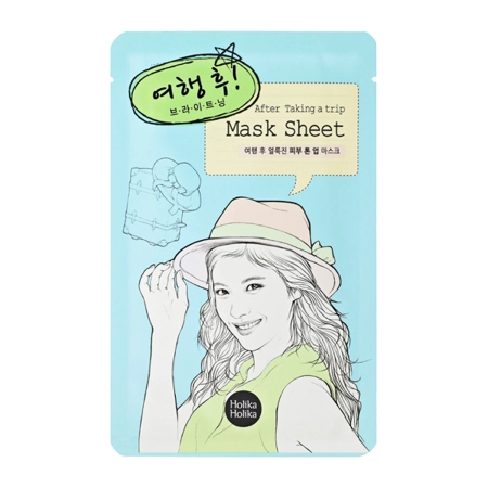 Holika Holika - After Mask Sheet - After Trip - Világosító és Hidratáló Fátyolmaszk - 30g