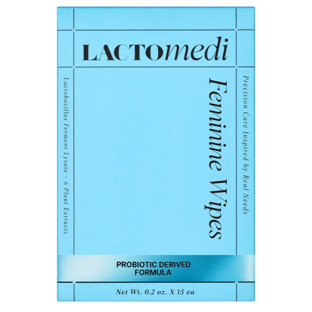 Lactomedi - Feminine Wipes - Intim Higiéniai Kendő - 15x6g