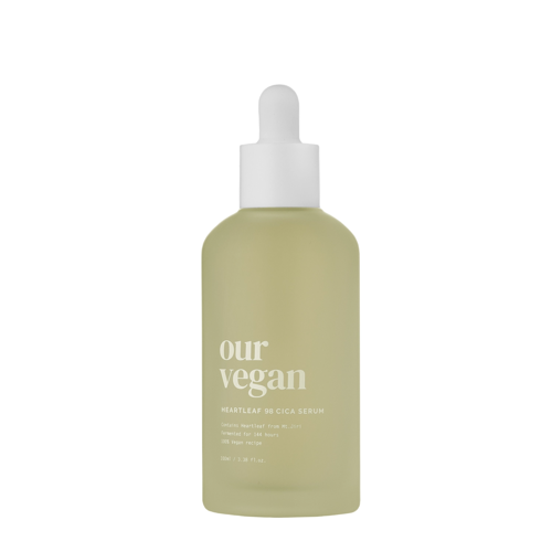 Ma:nyo - Our Vegan Heartleaf 98 Cica Serum - Nyugtató Szérum Ezüst Szirtőrrel - 100ml