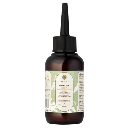 HairTry - Hydrate Hero - Hidratáló és Nyugtató Fejbőrápoló NMF Komplexszel és Ektoinnal - 100ml