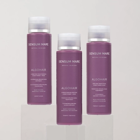 Sensum Mare - Algohair - Emolient Smoothing Conditioner-Mask - Emolliens Hajkondicionáló és Maszk - 250ml