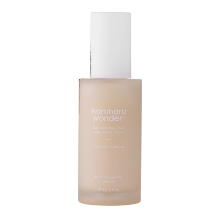 Haruharu Wonder - Black Rice Hyaluronic Anti-Wrinkle Serum - Ránctalanító Arcszérum Rizskivonattal - 50ml