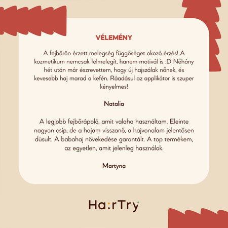 HairTry - Babyhair Fever - Melegítő Hajnövesztő Kezelés - 100ml