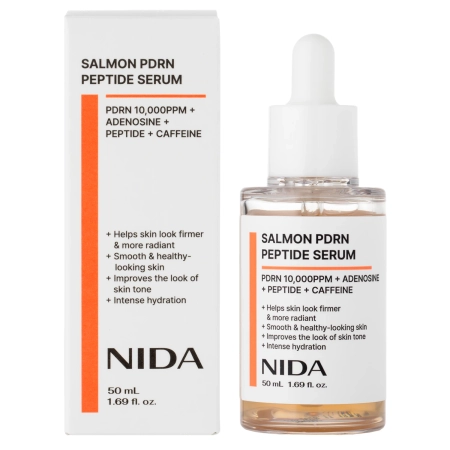 NIDA - Salmon PDRN Peptide Serum - Revitalizáló Szérum Peptidekkel és PDRN-nel - 50ml