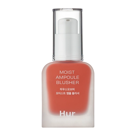 House of Hur - Moist Ampoule Blusher - Hidratáló Folyékony Pirosító - Peach Coral - 20ml 