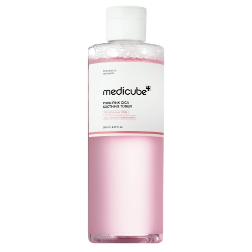 Medicube - PDRN Pink Cica Soothing Toner - Hidratáló és Világosító Arctonik - 250ml