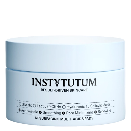 Instytutum - Resurfacing Multi-Acids Pads - Hidratáló Arckorongok - 60db