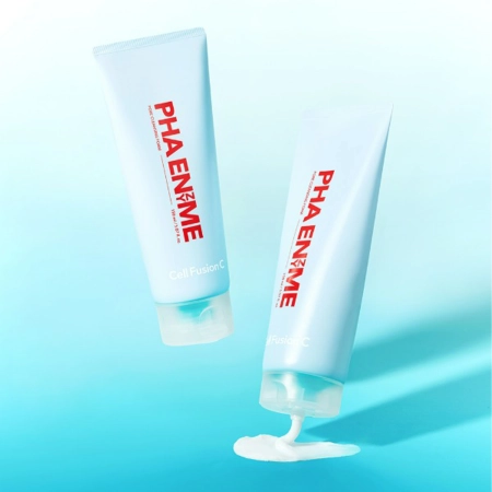 Cell Fusion C - PHA Enzyme Pore Cleansing Foam - Enzimes Arctisztító Hab Savakkal - 150ml