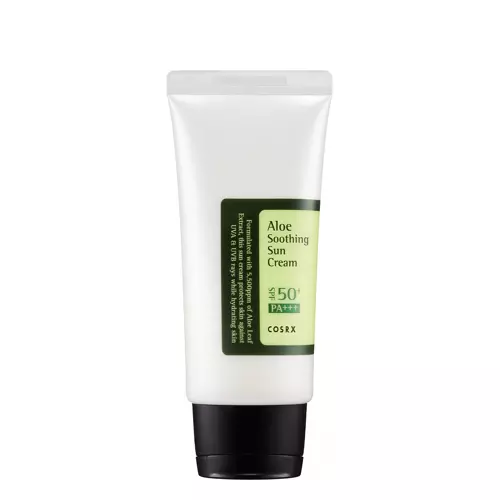 Cosrx - Aloe Soothing Sun Cream SPF50+/PA+++ - Hidratáló Hatású Fényvédő Krém - 50ml