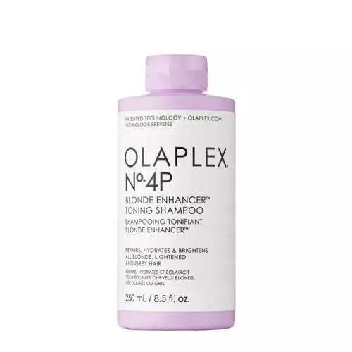 Olaplex - No. 4P Blonde Enhancer Toning Shampoo - Lila Sampon Szőke Hajra - 250ml