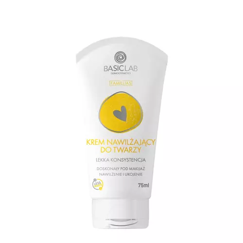 BasicLab - Famillias - Könnyű állagú hidratáló arckrém  - 75ml