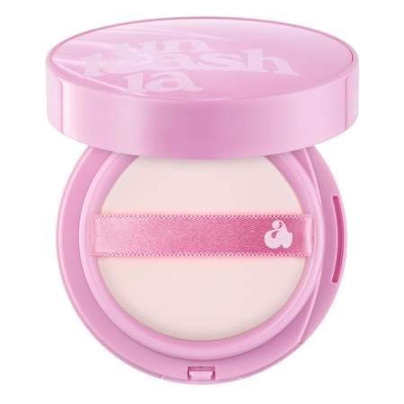Unleashia - Don't Touch Glass Pink Cushion SPF50+ PA++++ - Alapozó Párna - #21N Hyaline - 15g