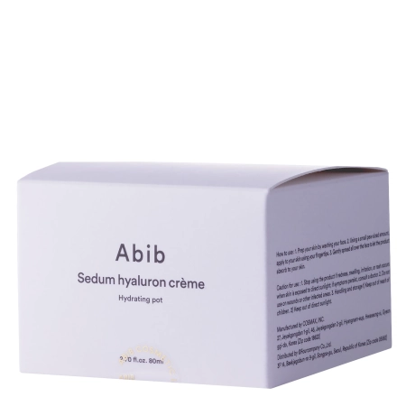 Abib - Sedum Hyaluron Creme - Bőrnugtató és Hidratáló Krém - 80ml