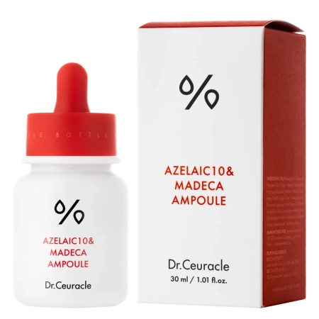 Dr.Ceuracle - Azelaic 10 & Madeca Ampoule - Ampulla 10% Azelainsavval és Madecassoside-dal - 30ml