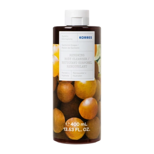 Korres - Santorini Grape Renewing Body Cleanser - Tusfürdő Gél - 400ml