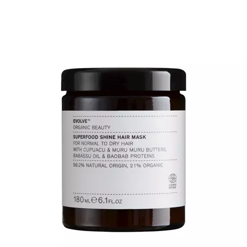 Evolve Organic Beauty - Superfood Shine Hair Mask - Tápláló Hajmaszk - 180ml