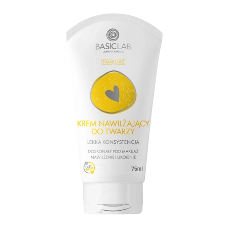 BasicLab - Famillias - Könnyű állagú hidratáló arckrém  - 75ml