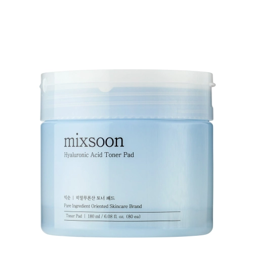 Mixsoon - Hyaluronic Acid Toner Pad - Hidratáló Arckorongok - 180ml/80db.