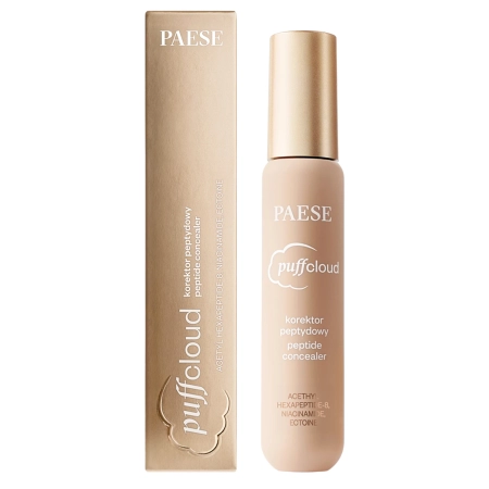 Paese - Puff Cloud - Peptid Korrektor - Light Beige - 01 - 7ml