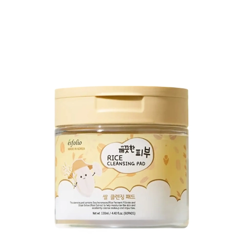 Esfolio - Pure Skin Rice Cleansing Pad - Arctisztító Korongok Rizzsel  - 130ml/60db