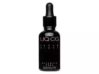 Liqpharm - LIQ CG Serum Night 7% Glycolic PEEL - Kisimító Éjszakai Szérum - 30ml