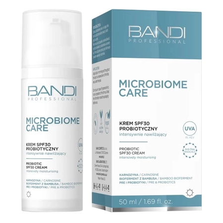 Bandi - Microbiome Care - Intenzíven Hidratáló Probiotikus Krém SPF30 - 50ml