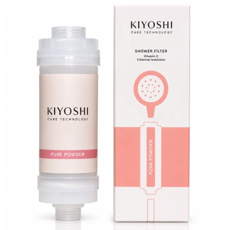 Kiyoshi - Shower Filter - C-vitaminos Zuhanyszűrő - Pure Powder - 1szt