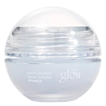 glow - Peach Peptide Repair Lip Balm - Peptid Ajakbalzsam - #Iceblue - 8g