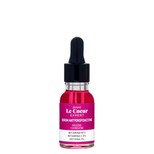Le Coeur - Expert - Antioxidáns Szérum B12-vitaminnal, 5% C-vitaminnal és 3% Ektoinnal - 15ml