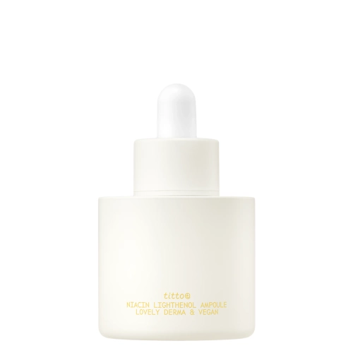titto - Niacin Lightenol Ampoule - Hidratáló és Erősítő Arcampulla - 30ml