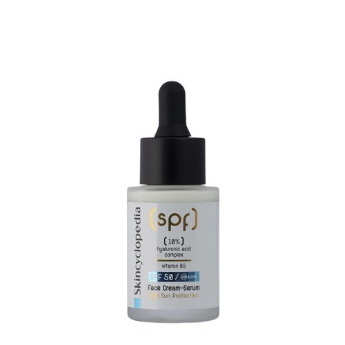 Skincyclopedia - Cream-Serum Hydrating SPF 50 - Hidratáló és Fényvédő Krém-Szérum - 30ml