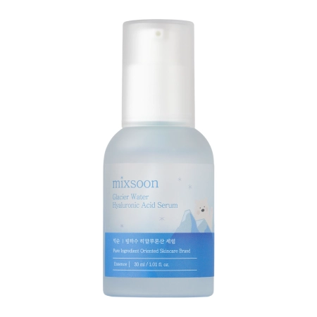 Mixsoon - Glacier Water Hyaluronic Acid Serum - Arcszérum Hialuronsavval és Gleccservízzel - 30ml